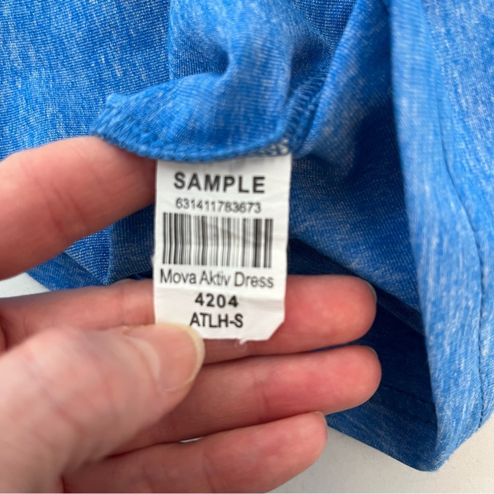 Kuhl Sky Blue Mova Aktiv Sleeveless Athletic Dress size small - Picture 6 of 7